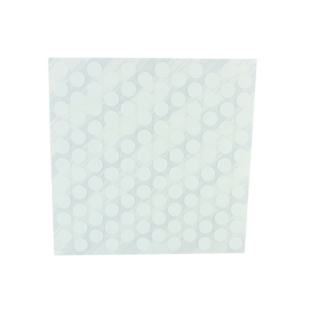 25 x WHITE SCREW COVER CAPS Push On Press Fit 8mm Dome Bathroom Kitchen Plastic
